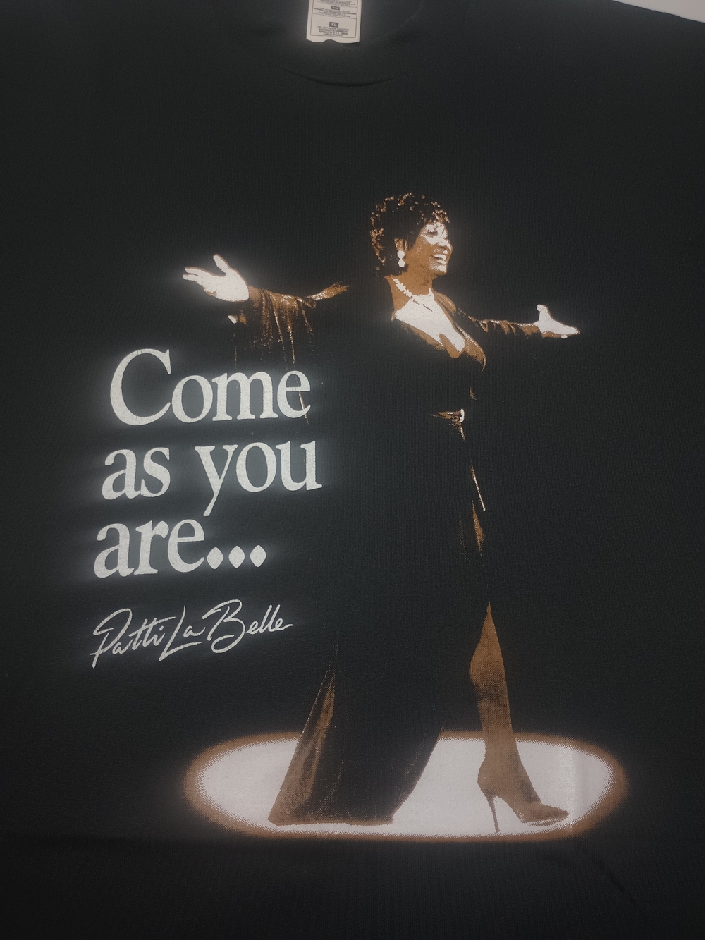 Vintage Single Stitch Patti La Belle Come As You Are T Shirt Fruit Of The Loom